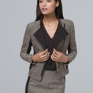 NWT White House Black Market Tweed Jacket